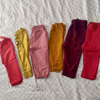 Lot 6 pantalons 