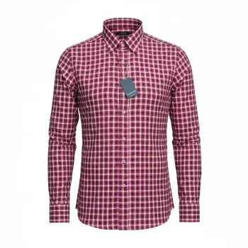 Chemise Tradicion rouge bleu et blanc homme Taille M Neuf