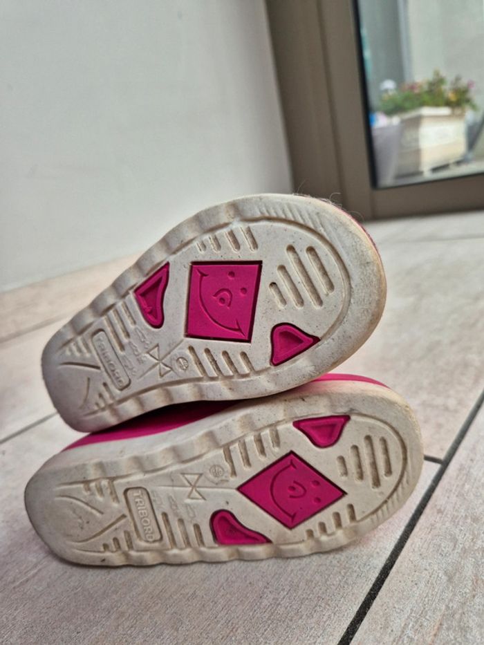 Bottes en caoutchouc Tribord 26 peu portées - photo numéro 4