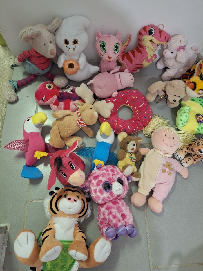 Lot de peluches enfant - photo numéro 2