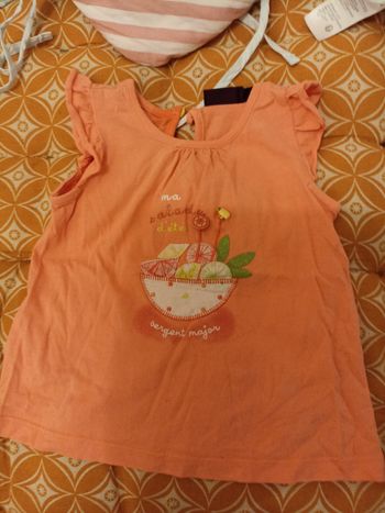 Tee-shirt manches courtes Sergent major 18 mois