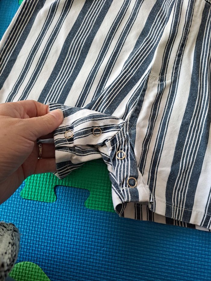 Lot de 2 salopette-short 12m - photo numéro 4