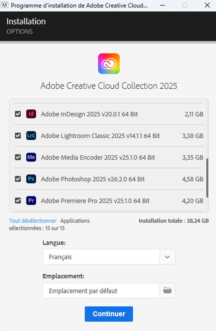 Adobe Creative Cloud Collection 2025 - photo numéro 2