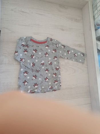 Haut manches longues Père Noël Primark garçon