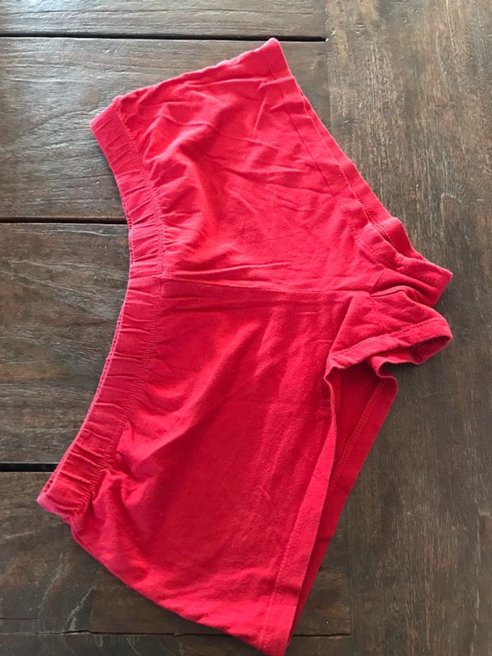 Short rouge, Disney, taille S