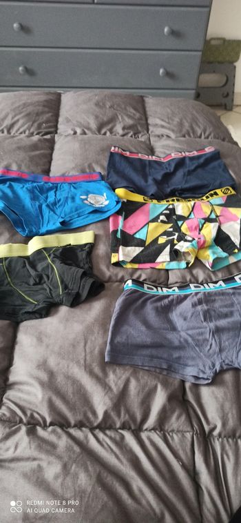Lot de boxers 10 ans