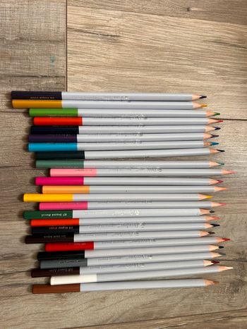 Lot de 24 crayons de couleurs, decotime, neuf