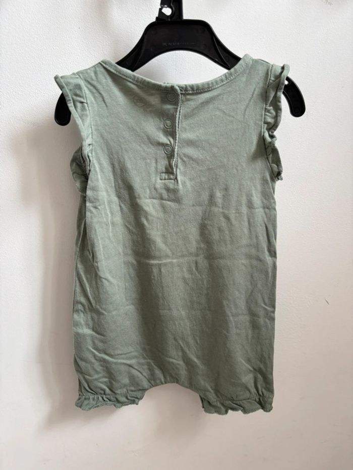Combinaison été verte 3 mois - photo numéro 4