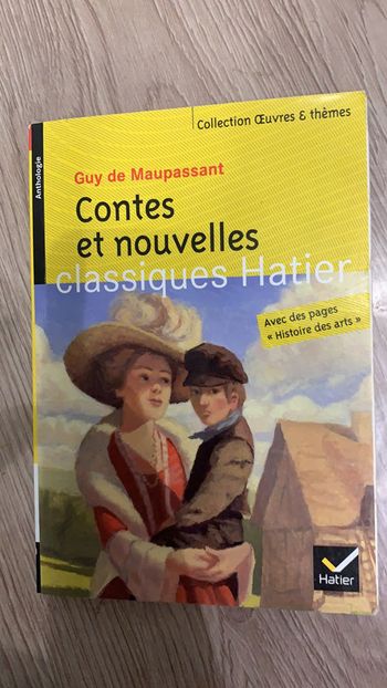 Livre Contes Nouvelles classiques Hatier