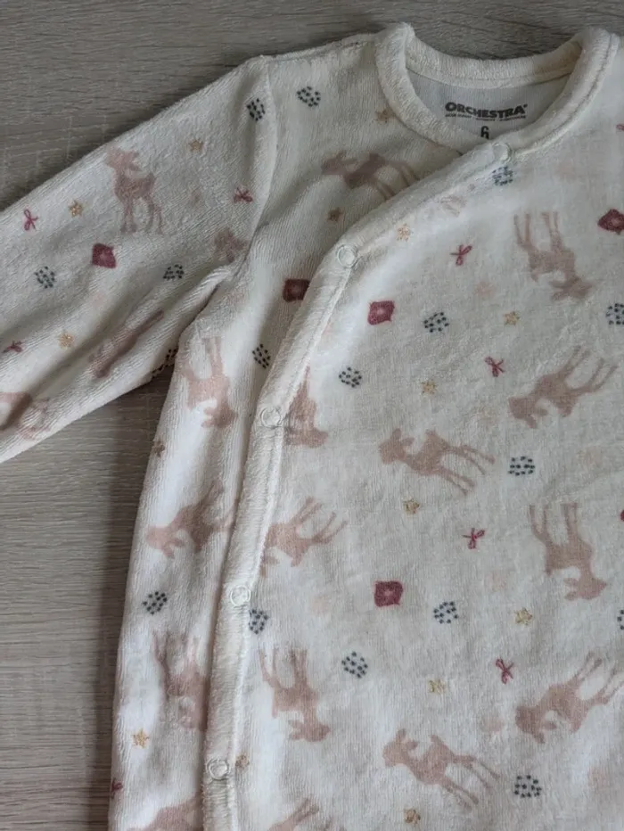 Superbe pyjama/ Dors bien velours TBE - photo numéro 2