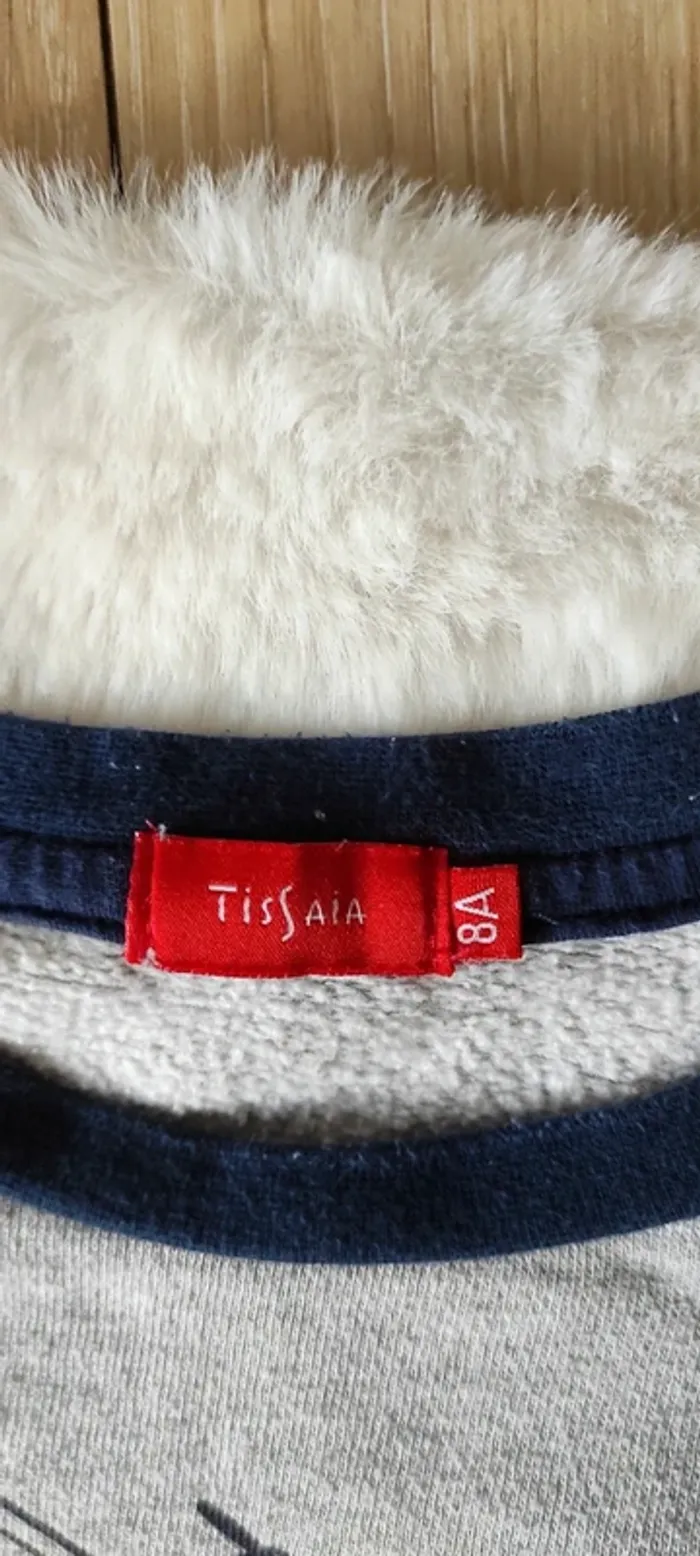 🐼 Pyjama coton épais 8 ans tissaia très bon état  🐼 - photo numéro 4