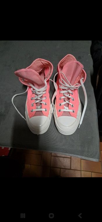 Converse rose taille 37,5
