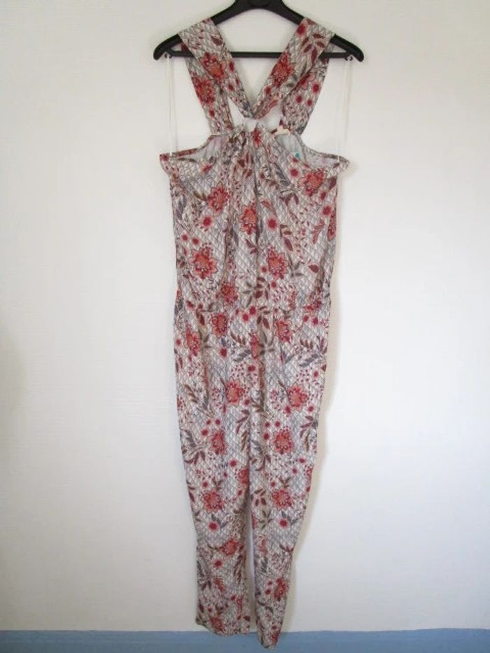 Combinaison beige à motifs Grain de Malice 40 NEUVE - photo numéro 2