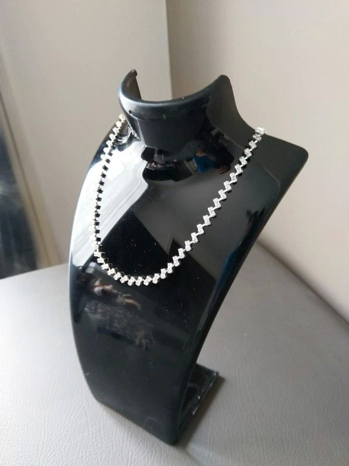 Collier soirée strass