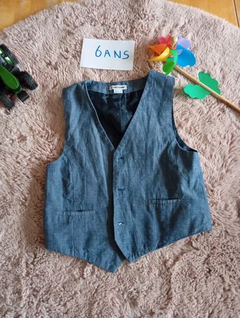 Gilet sans manches 6 ans