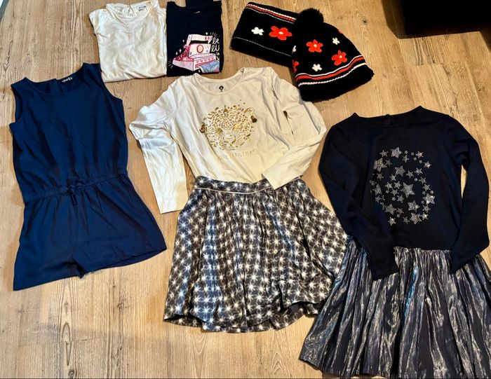 Lot vêtements fille 10 ans