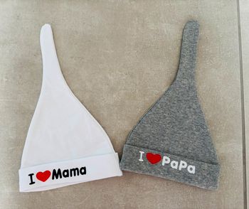 Bonnets bébé nouveaux nés neufs