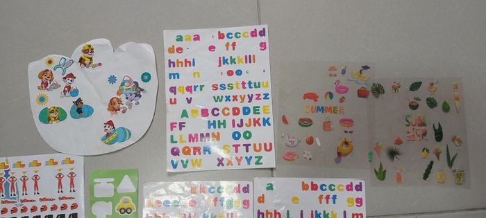 Lot gommettes stickers - photo numéro 2