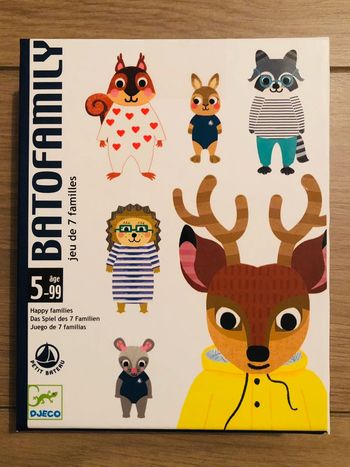 Jeu de 7 familles Batofamily en édition limitée Djeco 5+