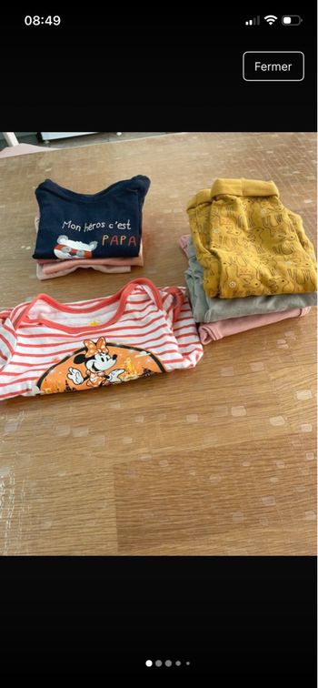 Lot vêtements 12 mois