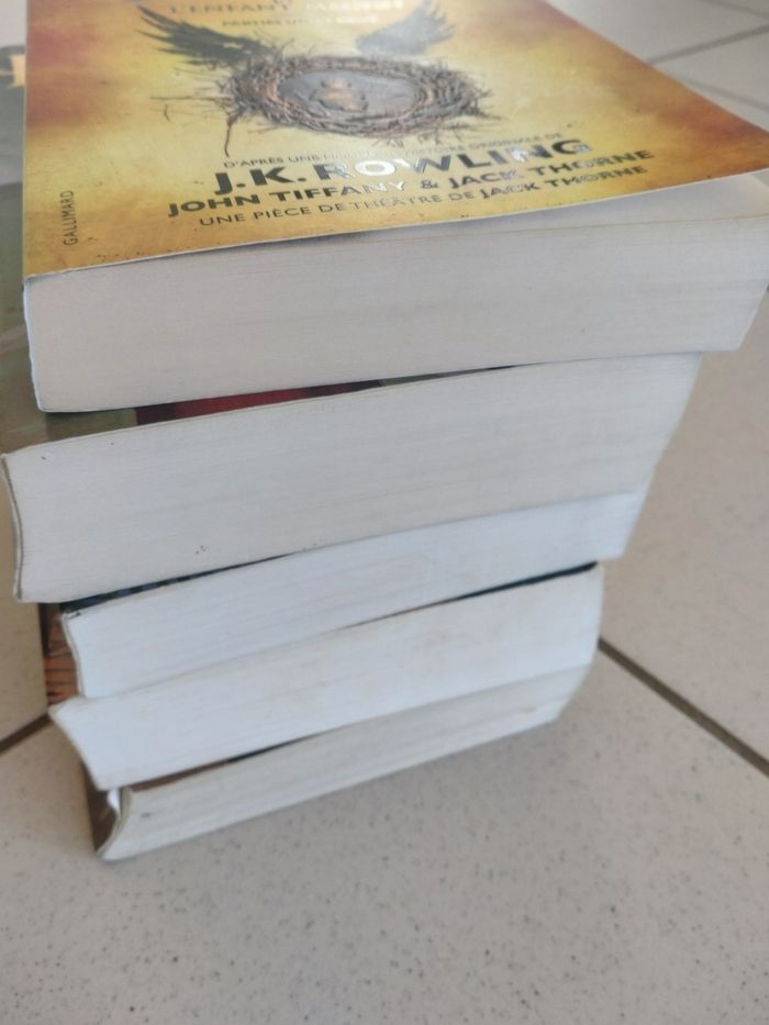 Lot de 5 lives Harry Potter - photo numéro 2