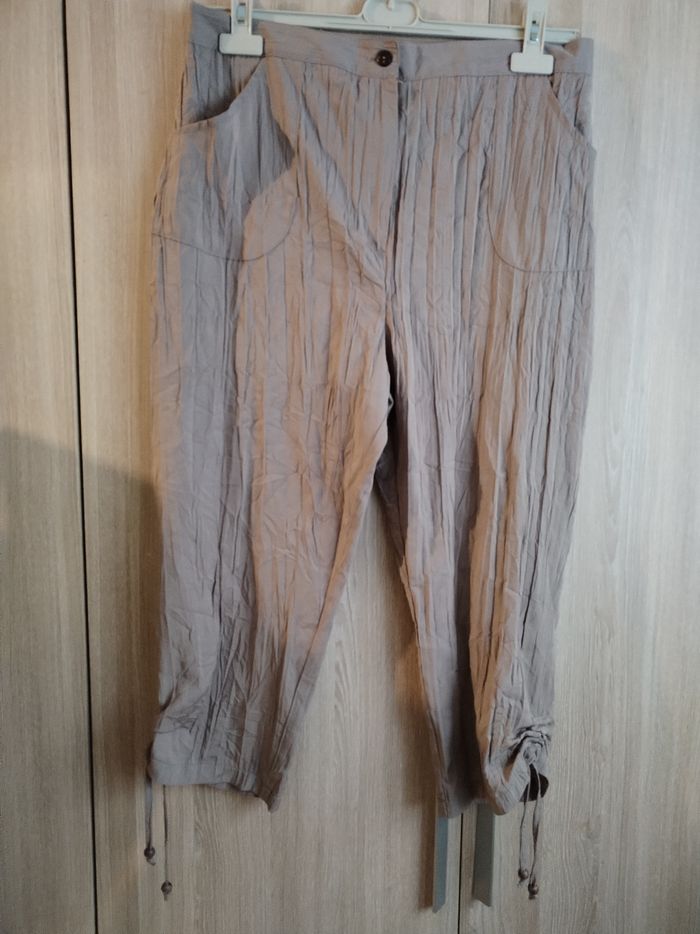Pantacourt femme taille 46