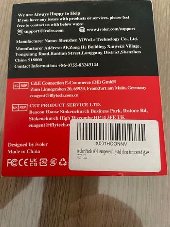 lot 4 verres trempés caméra smartphone - photo numéro 3