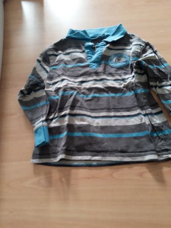 Polo manches longues garçon