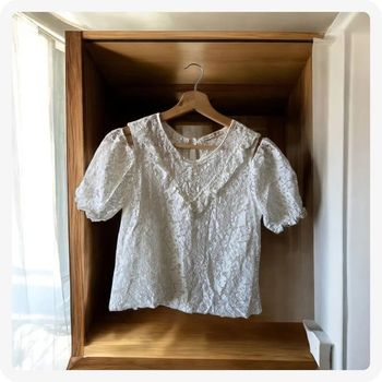 t-shirt Zara blanc taille S