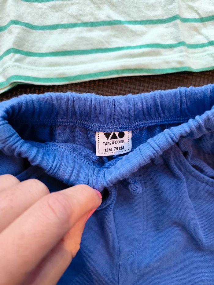 Ensemble short et tee shirt - photo numéro 3