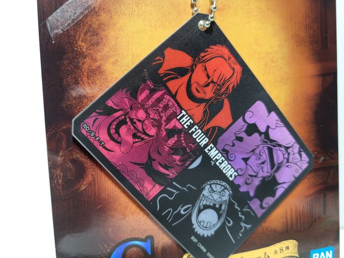 One piece Ichiban Kuji G Porte Clé / Key Ring New Four Emperors - photo numéro 3