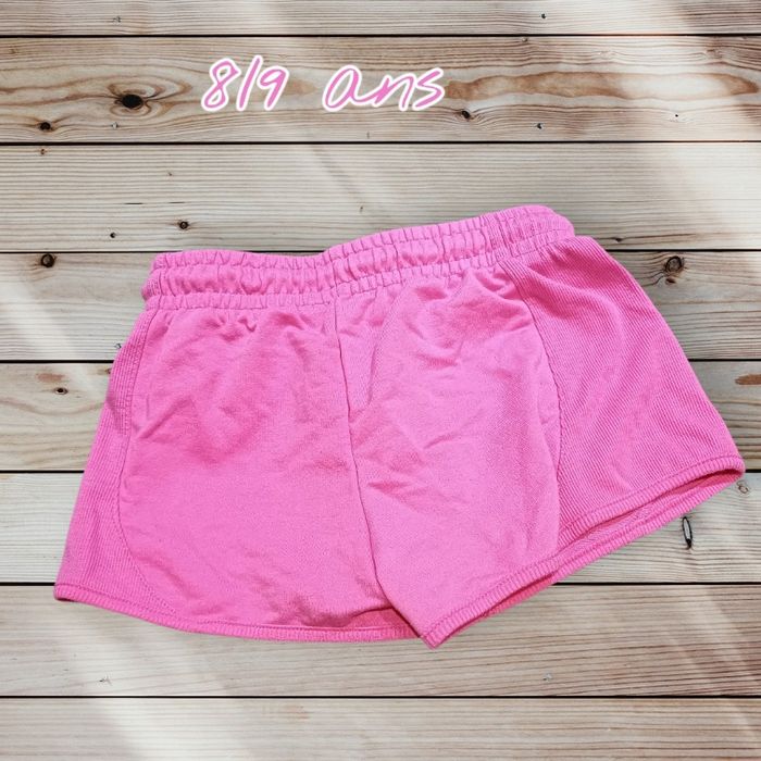 🌺⚡ short rose fluo – pep’s & confort – 8/9 ans ⚡🌺 - photo numéro 2