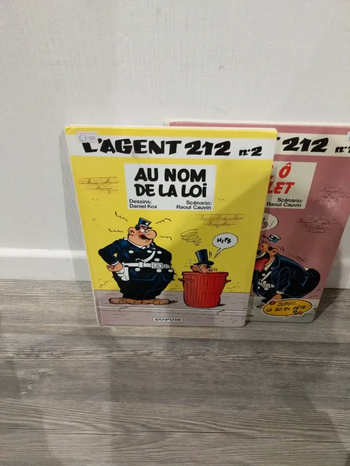 Lot de 2 BD - L'agent 212 - photo numéro 2