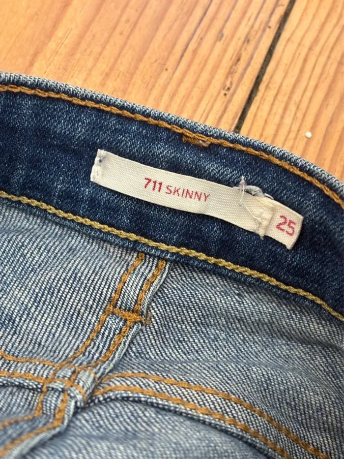 Jean taille basse levi’s 711 skinny - photo numéro 5