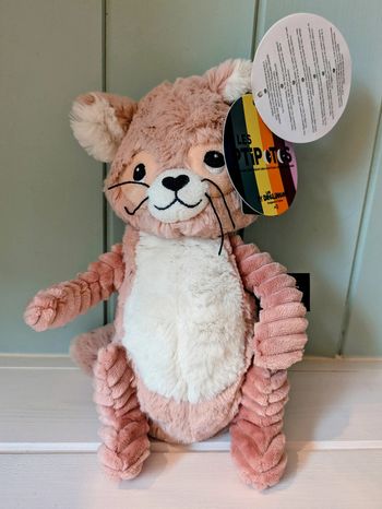 Déglingos Ptipotos raton laveur rose