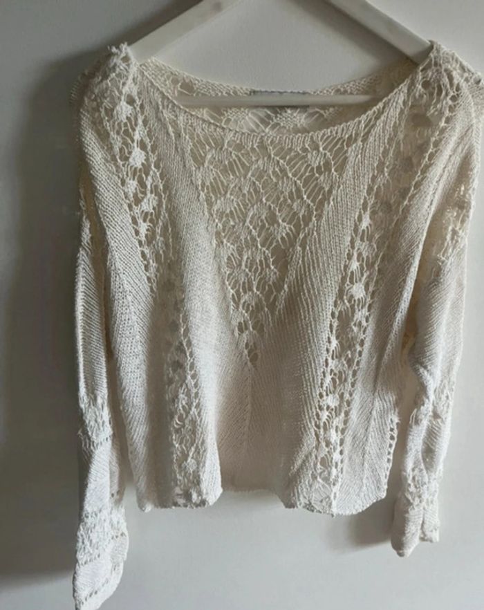 Pull Zara ajouré - photo numéro 6