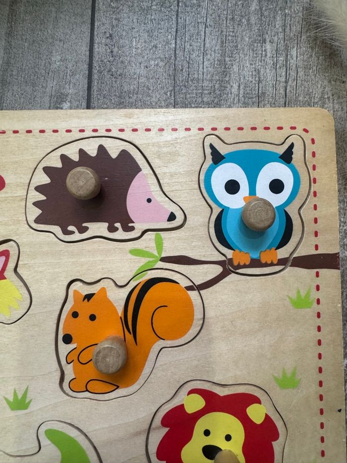 Puzzle animaux bois - photo numéro 4