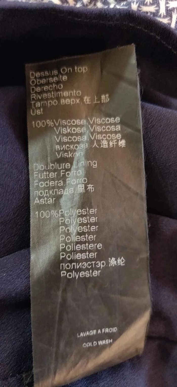 Robe bleue et blanche manches 3/4 One Step 44 - photo numéro 7