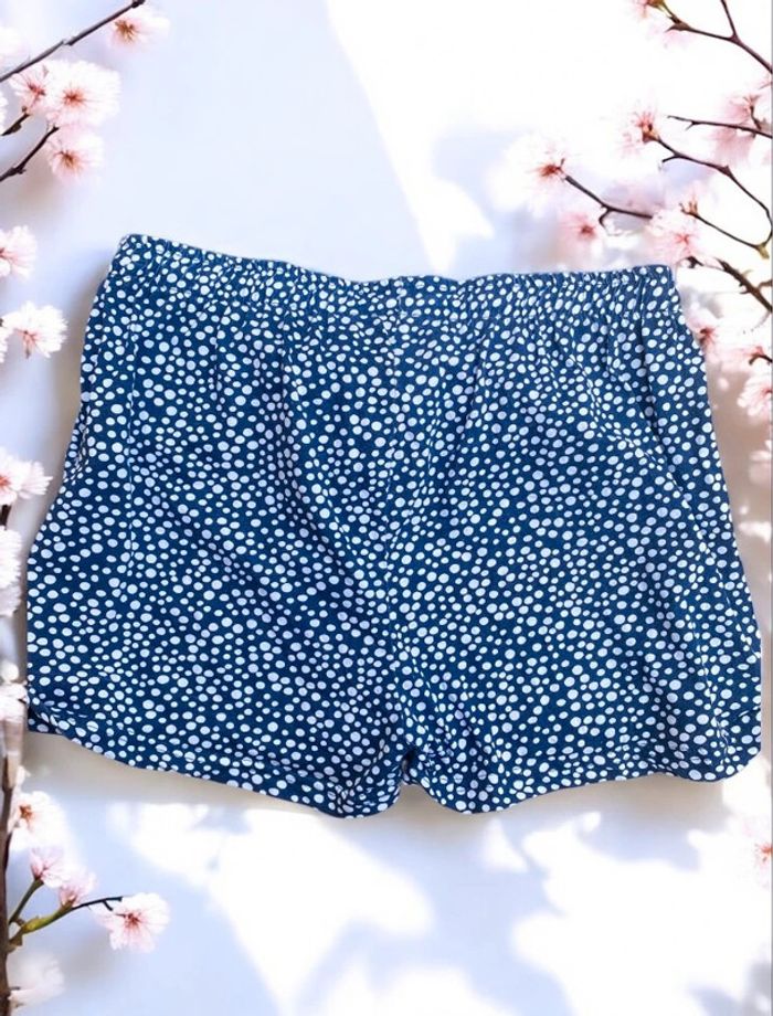 🎀 Ensemble Pyjama femme blanc et bleu marine ,100% coton taille S🎀 - photo numéro 5