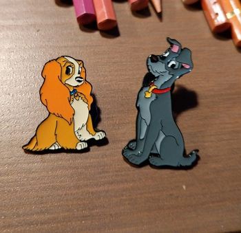 Pins Disney la belle et le clochard