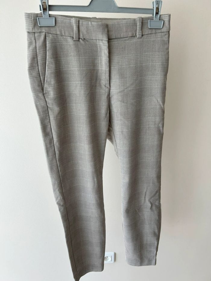 Pantalon ajusté à carreaux • H&M • taille 40