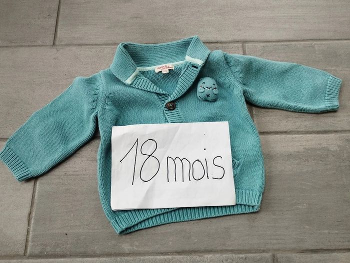 Lot n° 457 Gilet Du Pareil au même 18 mois