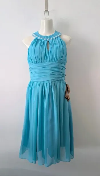 Robe cocktail neuve bleue - Light In The Box - Taille 36