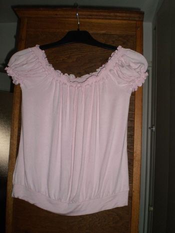 haut d'été rose clair t 38 neuf jamais porté de marque MARIE PHILIPPE