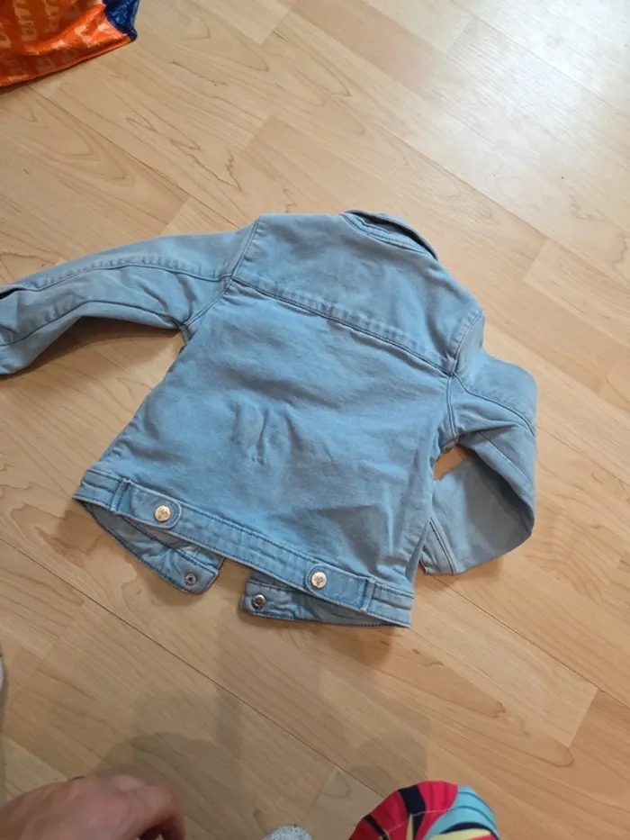 Veste en jean sergent major taille 4ans - photo numéro 4
