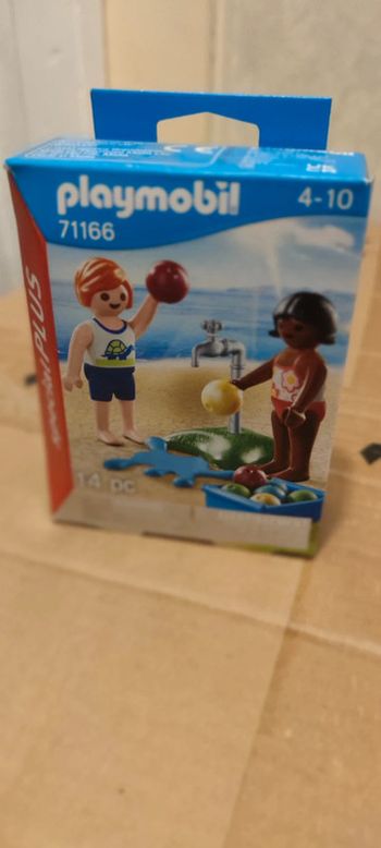 Playmobil enfants et ballons neuf 4/10 ans
