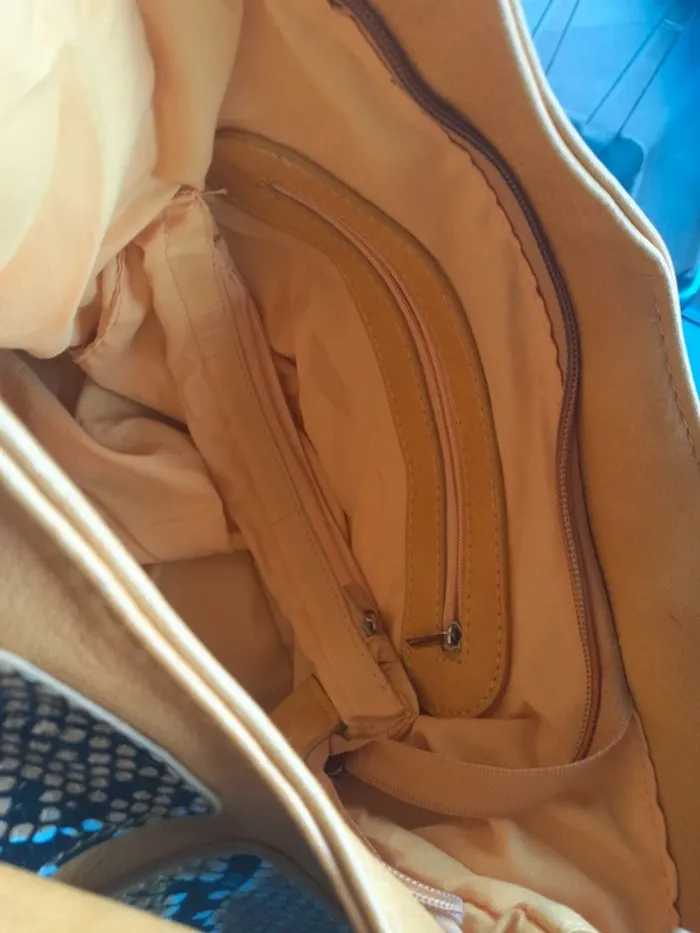 Grand sac jaune - photo numéro 3