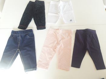 Lot de 5 leggings