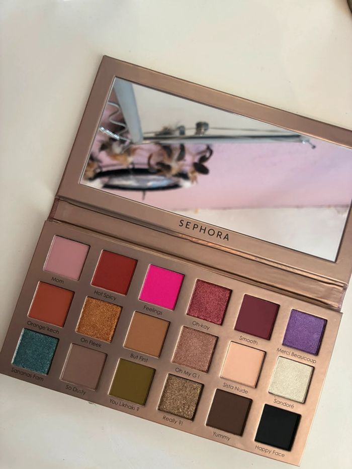 Palette Sananas Volume 1 x Sephora, 18 fards, Sephora Collection. - photo numéro 4