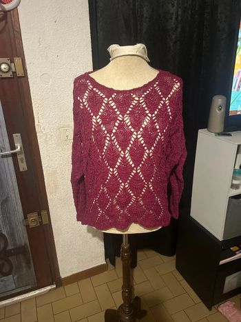 Pull femme style crochet Promod